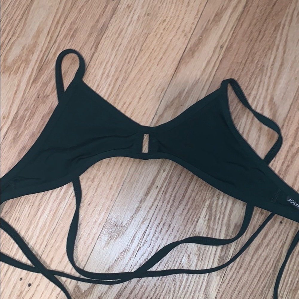 Dark green vent top from jolyn